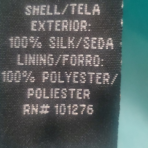 Nicole Miller Silk Peacock/Purple Halter Dress Size 4 - Picture 7 of 9